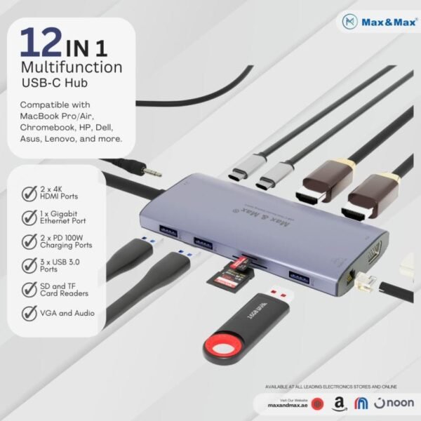 12-in-1-Multi-Function-USB-C-Hub-Adapter-Dock-Station.