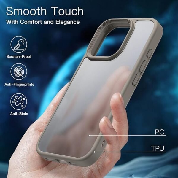 5 in 1 Matte Case for iPhone 16 Pro Max - Image 4