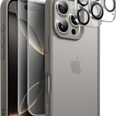 5 in 1 Matte Case for iPhone 16 Pro Max