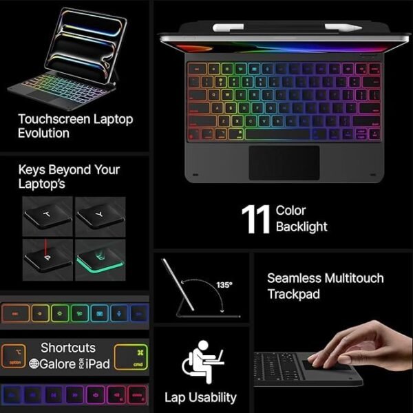 Magic Keyboard for iPad Pro 13‑inch (M4) - US English - Image 3