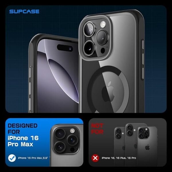 SUPCASE for iPhone 16 Pro Max Case with Camera Control - Image 2