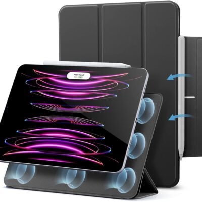 iPad Air 13 Inch Case 2024 M2, Convenient Magnetic 2-Way Case