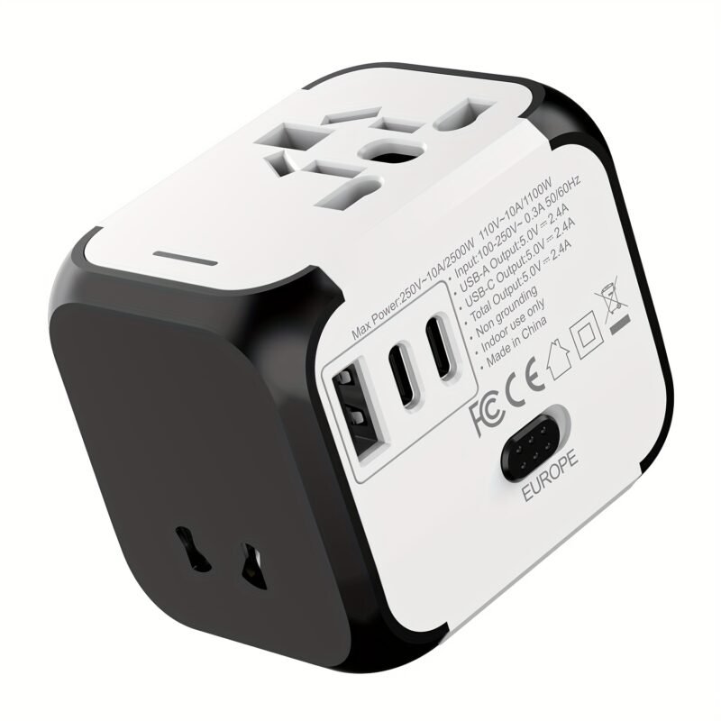 Versatile 2500W Global Travel Charger with International Conversion Plug – Essential Adapter for Business Trips - Image 13