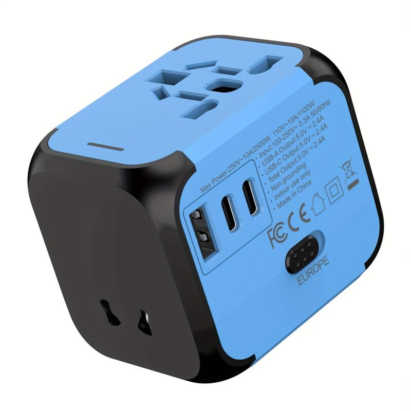 Versatile 2500W Global Travel Charger with International Conversion Plug – Essential Adapter for Business Trips - Image 11