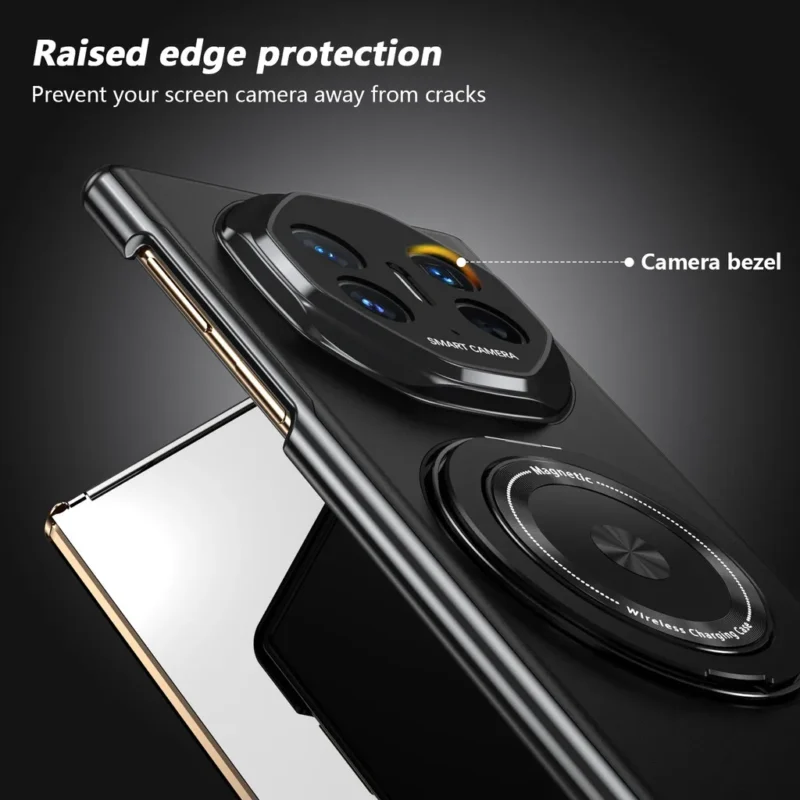 360 Rotating Holder Magnetic Phone Case For Huawei Mate XT Ultimate Ring Hinge Protection Cover - Image 6