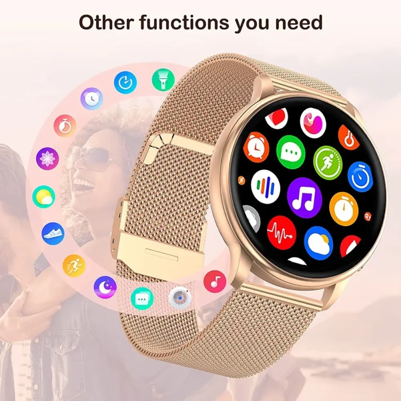 Smart Watch Women Custom Dial Watches Men Sport Fitness Tracker Heart Rate Smartwatch For Android IOS - Image 2