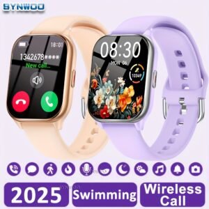 2025 new smart watch, (answer/make calls), fitness tracker with 110+ sport modes, /step monitor, pedometer, activity tracker, ladies smartwatch