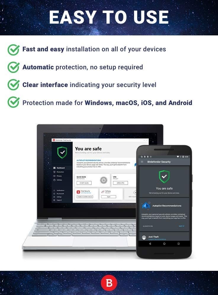 Bitdefender Total Security vs Sophos 29 Bitdefender Total Security vs Sophos