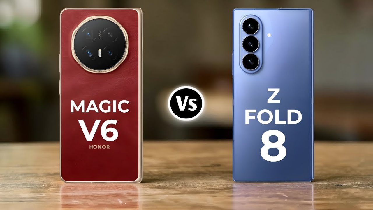 Honor Magic V6 vs Samsung Galaxy Z Fold 8 50 Honor Magic